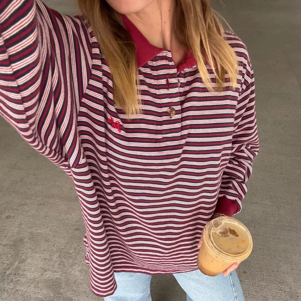 Damson Madder Remie Rugby Shirt